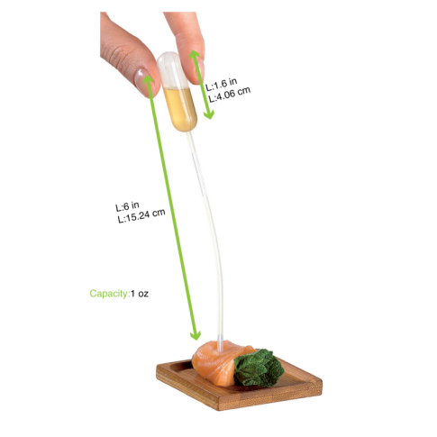 Pipette pointe fine 30ml 45mm  H160mm